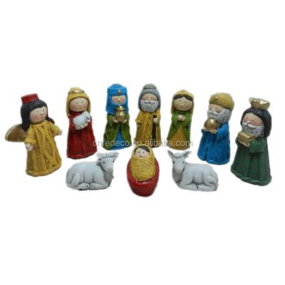 China Ceramic Jesus Birth Nativity Set for Decoration for sale