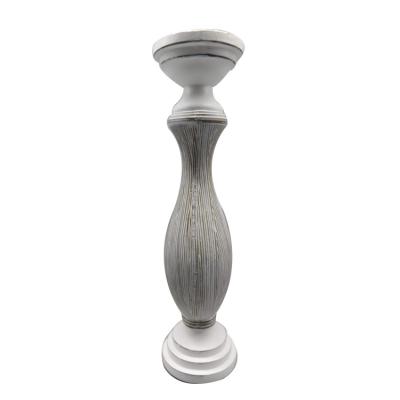 China home decoration resin candlestick holder for home for sale