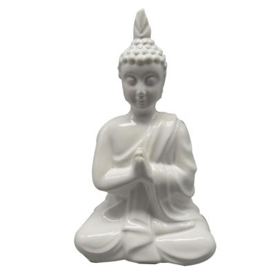 China Home Decoration Buddha Figure Religious Ceramic Porcelain Buddha for sale