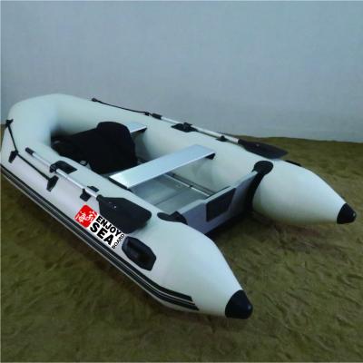 China Dfifting. New Design PVC Military Inflatable Fish Kayak High Boat Family Boat Fishing Keel for sale