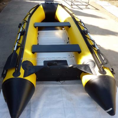 China 2022 Factory Wholesale Inflatable Boat Sport Fishing Boat Relaxing Aluminum Rowing Boats for sale