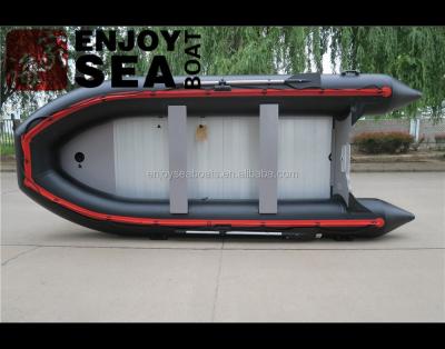 China 4.70 Meter PVC Hypalon Hull Inflatable Boat Military Inflatable Rescue Boat Relaxing/Fishing for sale