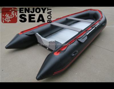 China Zodiac style pvc hull pvc floor /aluminum material inflatable luxury pvc hull fishing boat for sale! for sale