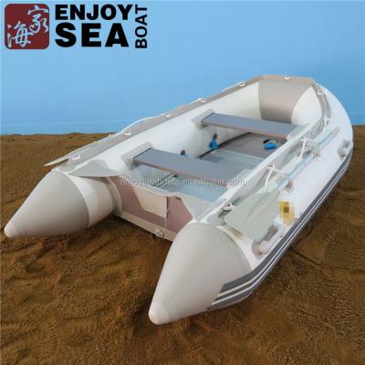 China ASD-320 White Inflatable PVC Boat Dinghy Raft Pontoon Rescue Dive Fishing Boat for sale