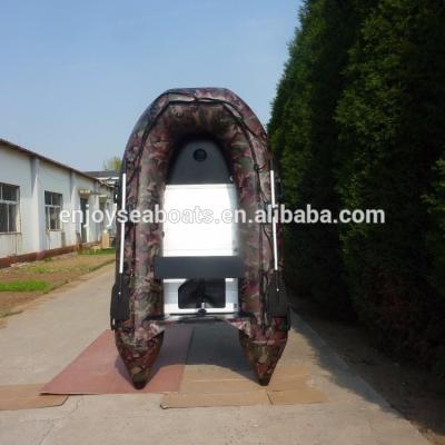 China Rescue Boat Camouflage PVC Rigid Hull Inflatable Boat ASD-270 With CE For Sale! ! ! for sale