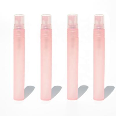 China BEAUTY PACKAGING pink color 5ml 8ml 9ml 10ml girl perfume recycled refillable plastic pp spray bottles for sale