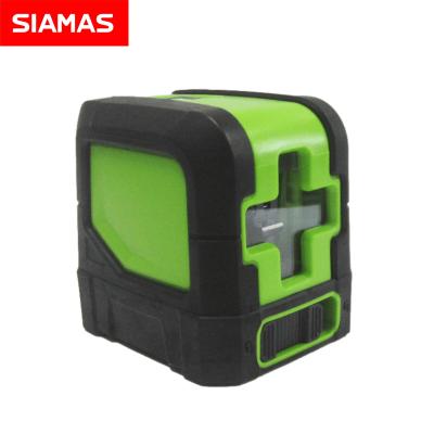 China SIAMAS Mini Cross Line Laser Level 1V1H Beam Green Laser Marking Tool Portable Self-Leveling For DIY Work 2 for sale