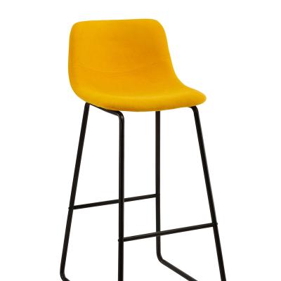 China Super Comfortable Nordic Modern Minimalist Lightweight Luxury Bar Chair High Stool Leisure Reception Bar Chair for sale