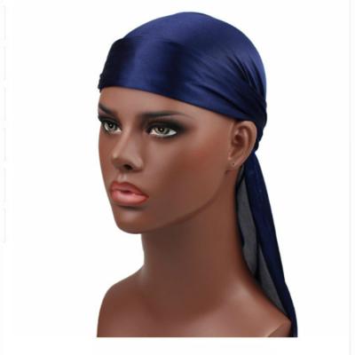 China Breathable OEM and ODM accept dropshipping designer cowls durags and headbands 100% silk durag for sale