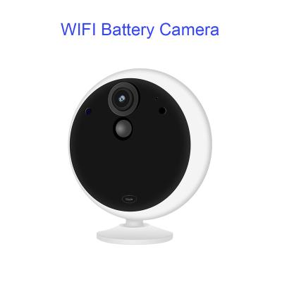 China Long Battery Life HD 1080P Night Vision Rechargeable Wifi Security Mini Smart Home Camera Low Power Consumption CCTV Wireless IP Camera for sale