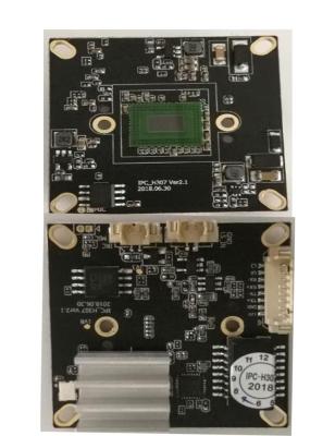 China Black Sony307 Ultra Light Starlight With Sound&Light Trigger Alarm IP Camera PCB Board For POE IP CCTV IP Camera Or 38X38 for sale