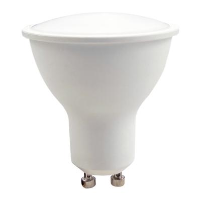 China Plastic And Aluminum Material GU10 LED Light Bulb With High CRI 98 Dimmable for sale