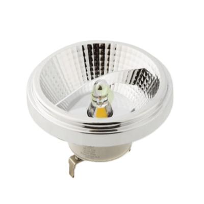 China Customized 12W AR111 LED Light Bulb Warm White 3000K 24 Degree Beam Angle G53 Base for sale