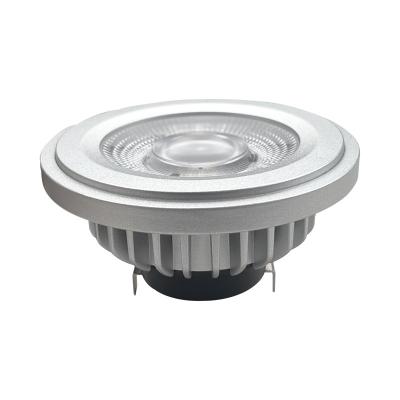 China 12V LED AR111 Light Bulbs G53 Fin 4000K 15 Degree Nature White LED Spotlight 1400lm for sale