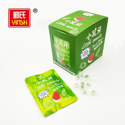 China Natural Drop Shape Apple Gummy Candy for sale