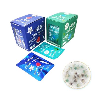 China Natural Chinese Manufacturer Good Taste Crispy Chewy Cola and Mint Gummy Candy for Kid for sale