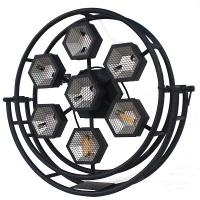 China Theme Park 600W Circle Retro Stage Background Light COB LED RGBW Night Light For Performance Events Stage Lighting for sale