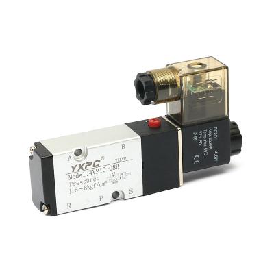 China 4V210-08 4M210-08 Namur Solenoid Pneumatic Solenoid Valve 24v Generally Air 5 Solenoid Valve for sale