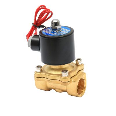 China Best manufacturer general sale wholesale brass solenoid valve 2W160-15 1/2inch for water for sale