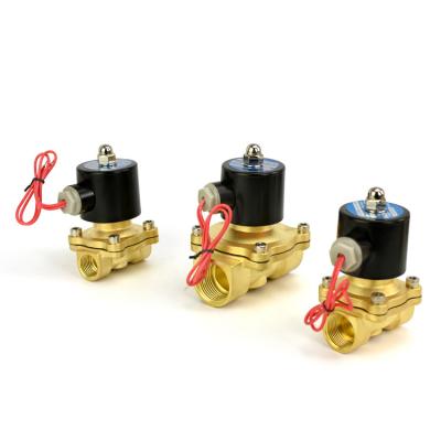 China 2/2 Way Agriculture High Temperature Irrigation Solenoid Valves General Brass Electric Normally Closed Diaphragm Valve for sale