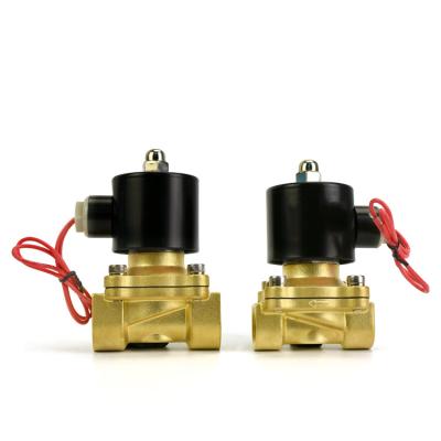 China Wholesale General Manufacturer 2W500-50 Hi Way Direct Acting Water Flow 2 Brass Solenoid Valve 2 Inch for sale