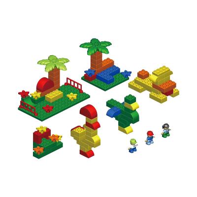 China Construction Toy Large Particle Educational Toy Block Various Shapesgear Kids Building Block Toys for sale