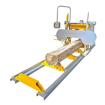 China Horizontal Mill Machine Homemade Bandsaw Mobil Rolls Machinery Wood Cutting Woodworking Saw Diesel Engine Horizontal Portable Sawmill for sale