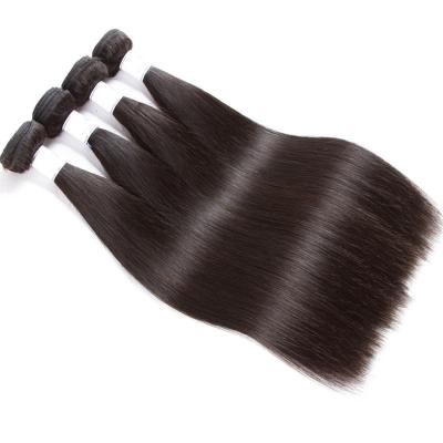 China Shiny Cheap Natural Color Remy Cuticle Aligned Human Hair Weave 8 To 40 INCH Brazilian Straight Hair Bundles Bundles Extensions for sale