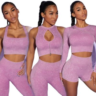 China Front Zipper Skin Cloud Women Crop Top Shockproof Wireless Top Sports Bra Fitness Breathable Seamless Gym Running Underwear for sale
