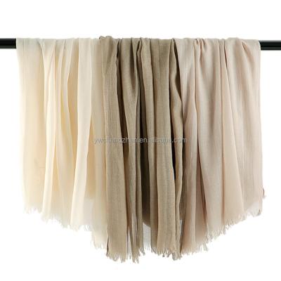 China Best Selling Hijab Fashion Long Scarf Head Scarf Wrap Hijabs Women Autumn for sale