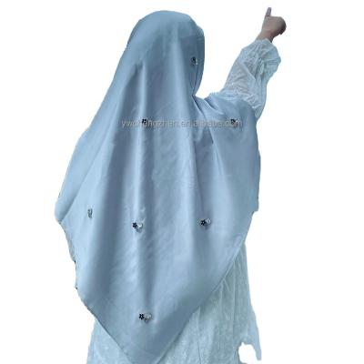 China Nickel Plating Wholesale Muslim Women's Rhinestone Scarves Rhinestone Scarves Shawls for sale