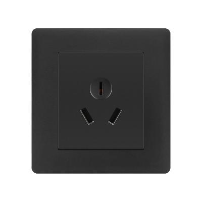 China Factory Directly Wholesale Electrical Wall Outlet 250V EU Standard Electrical Sockets and Switches 86*90mm for sale