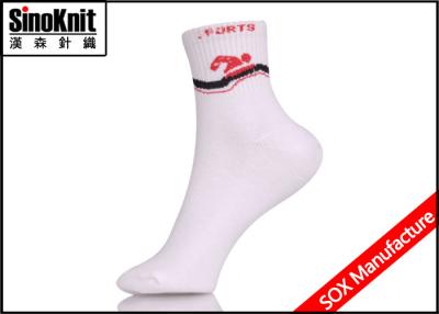 China Knitted Quarter Sporty Custom Athletic Socks Comfortable Mens Football Socks for sale