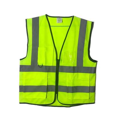 China Water Proof Tape Best Selling Reflective Jacket For Traffic And Industrial With V7 Pocket for sale