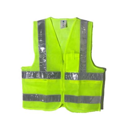 China Wholesale Hot Selling Lightweight Cheap Customized V12 Adult Net Cloth Safety Protective Reflective Vest Vest for sale