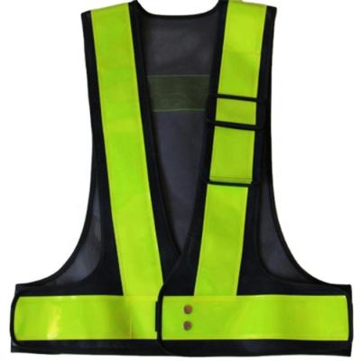 China China Wholesale High Quality High Visibility V15 V-shape Reflective 100% Polyester Safety Vest Belt for sale