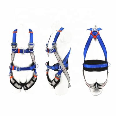 China Best Safety Full Body Belt With Lanyard For Work At Height H504 for sale