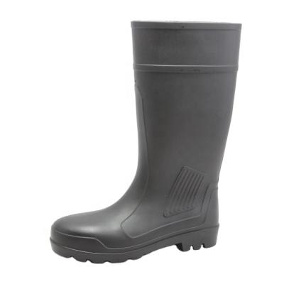 China Steel Toe High Quality Factory Price PVC Work Boots Rain Cheap Boots Safety Boots MB-003 for sale