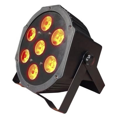 China Theme Park LED PAR 7*10W RGBW Stage Light For Disco DJ Wedding Party Wash Pro Best Sale for sale