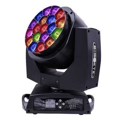 China Best Price 19x15W Theme Park Bar Light Spotlights Disco DJ Lighting System Stage Lights Moving Head Buzz Wash for sale