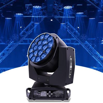 China Best Price 19x15W Theme Park Moving Bar Light Dmx Wedding Disco Stage Lighting Equipment Zoom Wash for sale