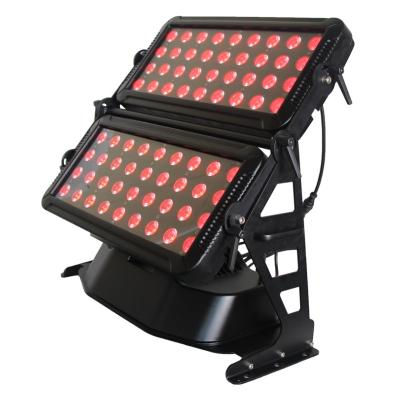 China Best Price Residential Stage Light Equipment 900W RGBW Wash Effect 2x36x12W Double Face For Banquet Hall for sale