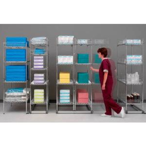 China Adjustable NSF Hospital Drugstore Display Storage Rack for sale