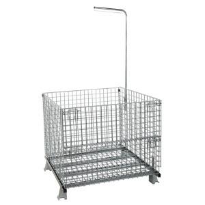 China Heavy Duty Warehouse Wire Storage Cage with Large Capacity for sale