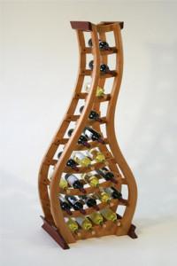 China Modern Wine Bottle Display Rack for sale