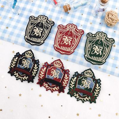 China multiple choice 3D embroidery patches iron on embroidery for apparel for sale