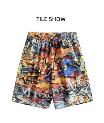 China Hot Anti Wrinkle On Beach Shorts Men's Casual Logo Wholesale Discount Beach Pants Custom Made Amazon Men's Summer Resort for sale