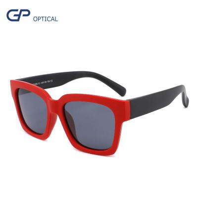 China High Quality Fashion UV400 Sunglasses Boys Girls Polarized Soft Material Silicone Protection Square Children Kids Sunglasses for sale