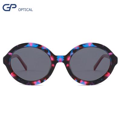 China Acetate Sunglasses Round Sunglasses NO MOQ Price Acetate Sunglasses Fashion Cheap Acetate Sunglasses With Polarized Lens for sale