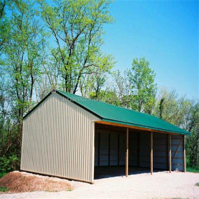 China Farm Construction Steel Poultry House For Pig Or Goat Barns for sale